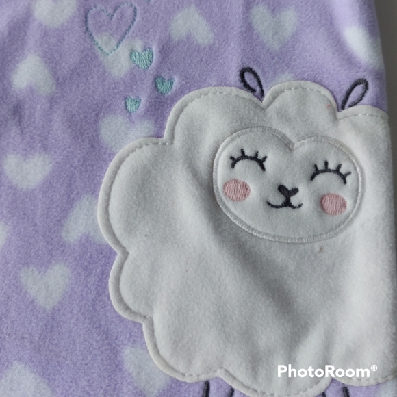 3/$20 Carter Girl Sheep 🐑 Footie Pajama - Picture 3 of 5